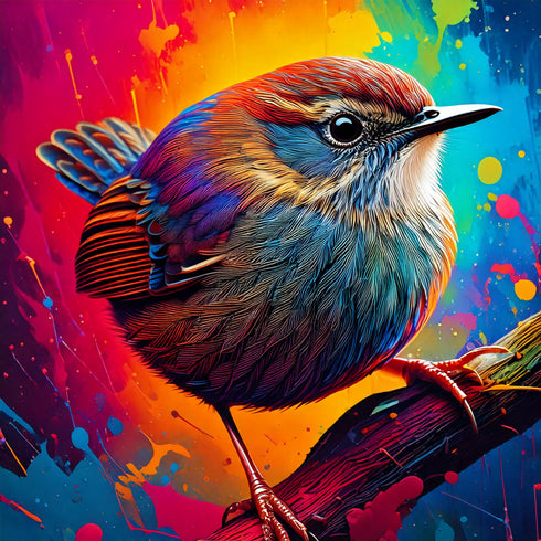 Jenny Wren Art Canvas